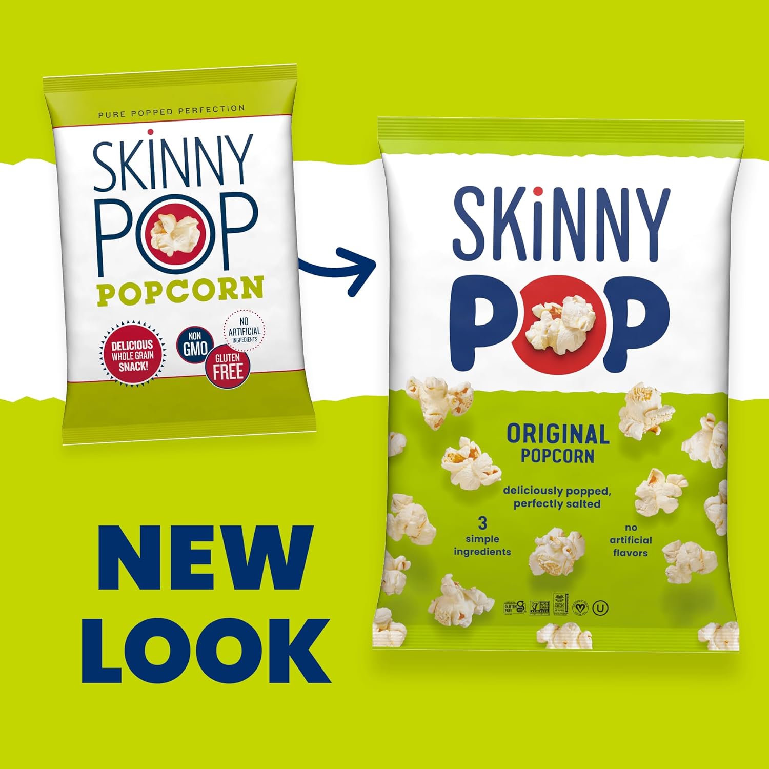 skinnypop original popcorn snack bags skinnypop original popcorn snack bags
