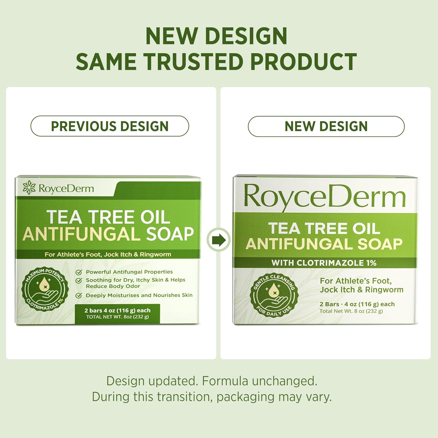 roycederm antifungal tea tree bar soap – clotrimazole 1% roycederm antifungal tea tree bar soap – clotrimazole 1%