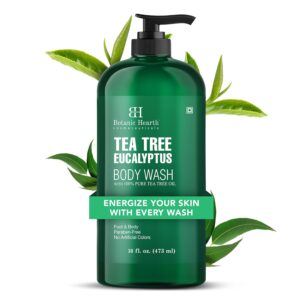 botanic hearth eucalyptus & tea tree body wash