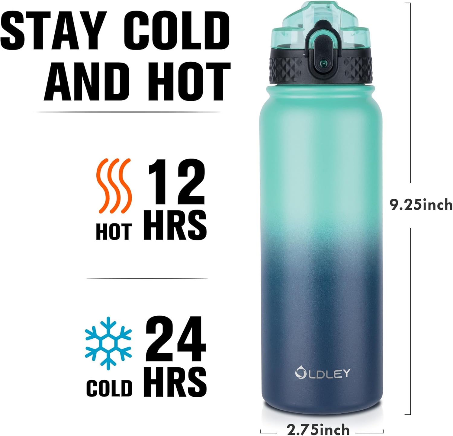 oldley 20oz insulated stainless steel water bottle oldley 20oz insulated stainless steel water bottle
