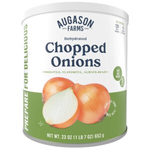 dehydrated chopped onions emergency supply