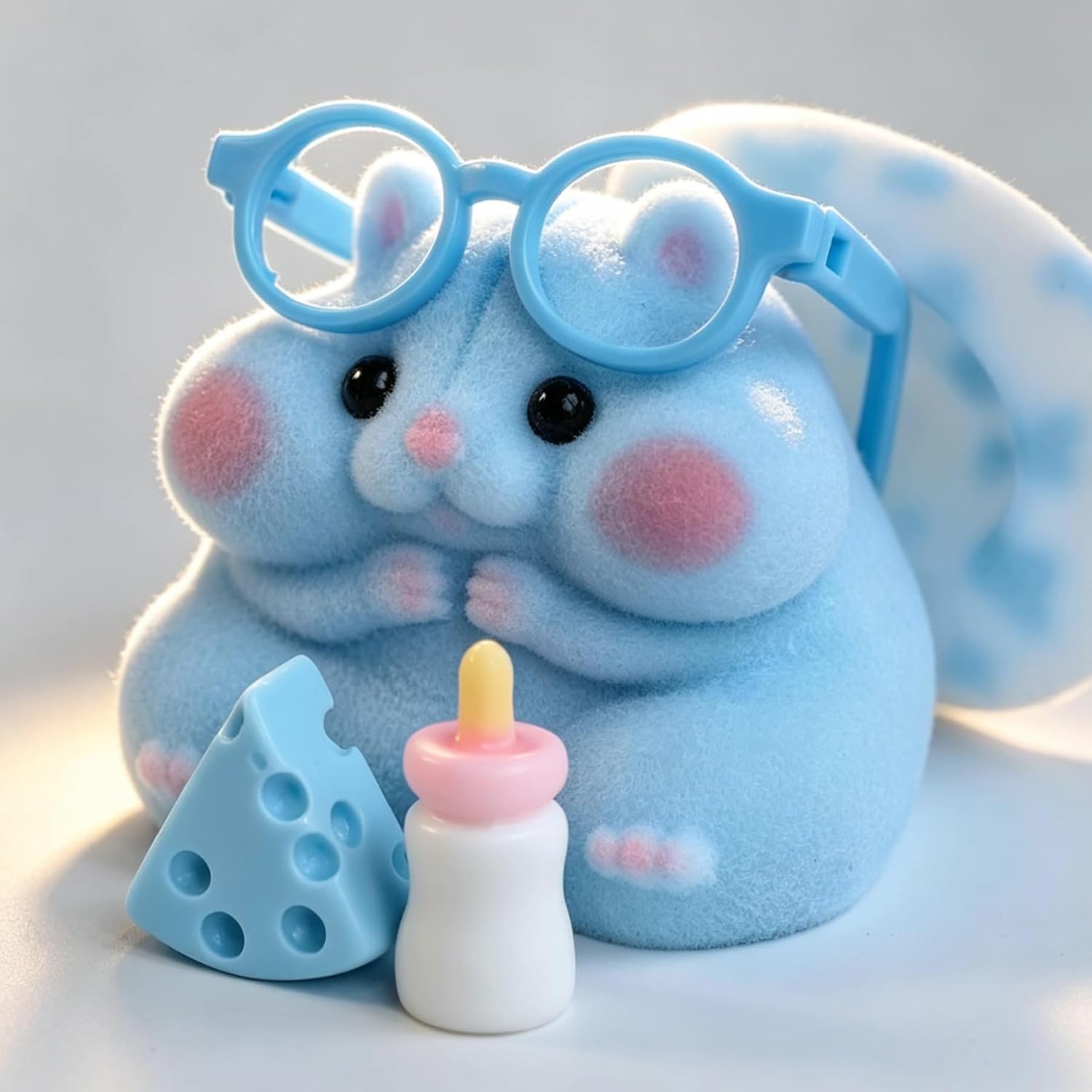 handmade squishy hamster fidget toy – soft silicone stress relief (blue) handmade squishy hamster fidget toy – soft silicone stress relief (blue)