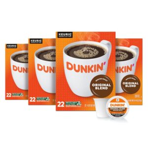 dunkin' original blend coffee k cup pods