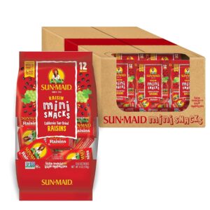 sun maid sun dried raisins snack boxes