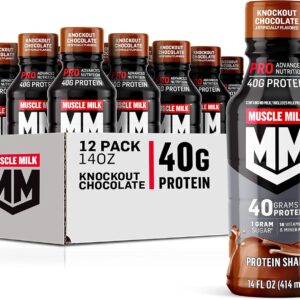 muscle milk pro advanced protein shake – chocolate