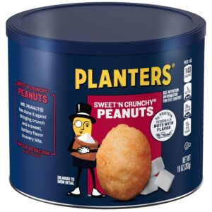 planters sweet 'n crunchy peanuts